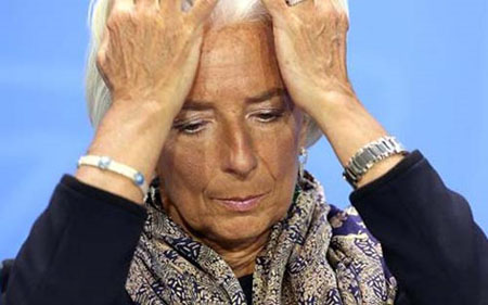 Bà Christine Lagarde - Tổng Giám đốc Quỹ Tiền tệ Quốc tế (IMF).